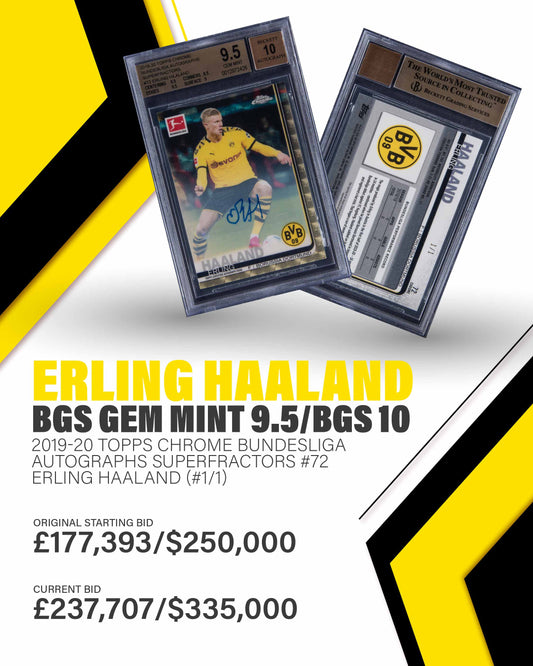 THE MOST EXPENSIVE FOOTBALL/SOCCER SPORTS CARD IN THE WORLD!