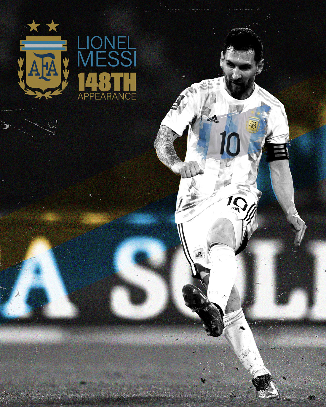 LIONEL MESSI BECOMES MOST CAPPED ARGENTINA PLAYER OF ALL TIME!