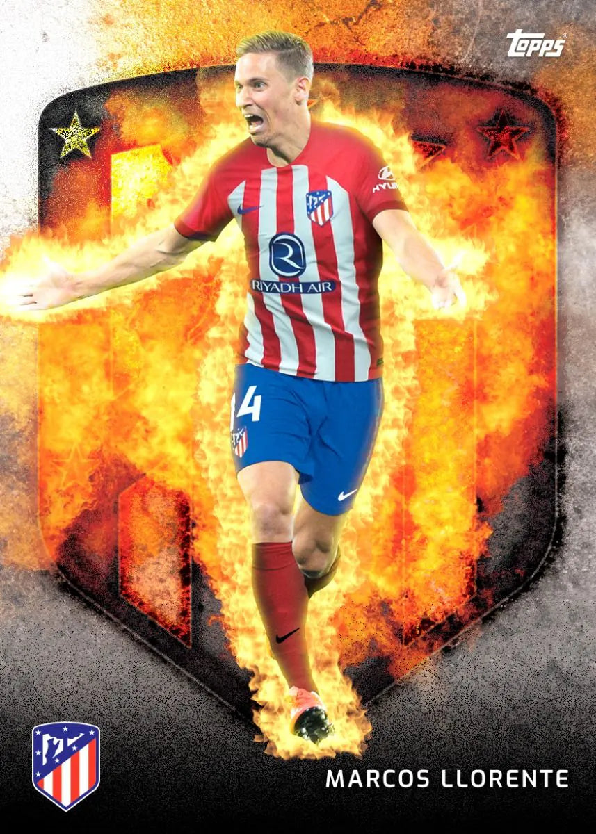 Topps Atlético De Madrid Official Team Set 23/24 Football