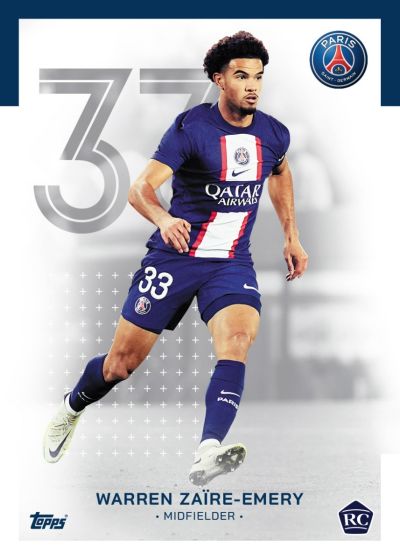 Topps Paris Saint-Germain Team Set 2023 Hobby Box