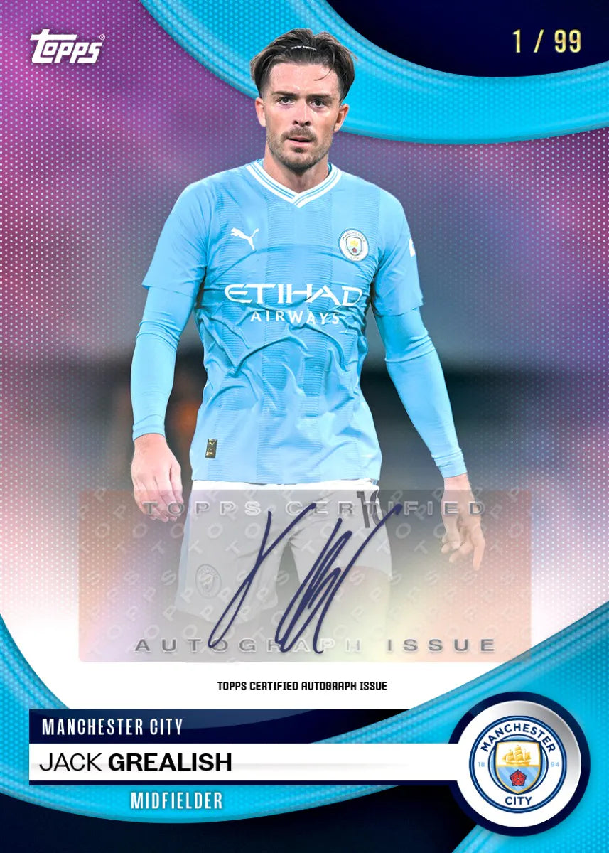 Topps Manchester City Fc Official Team Set 23/24