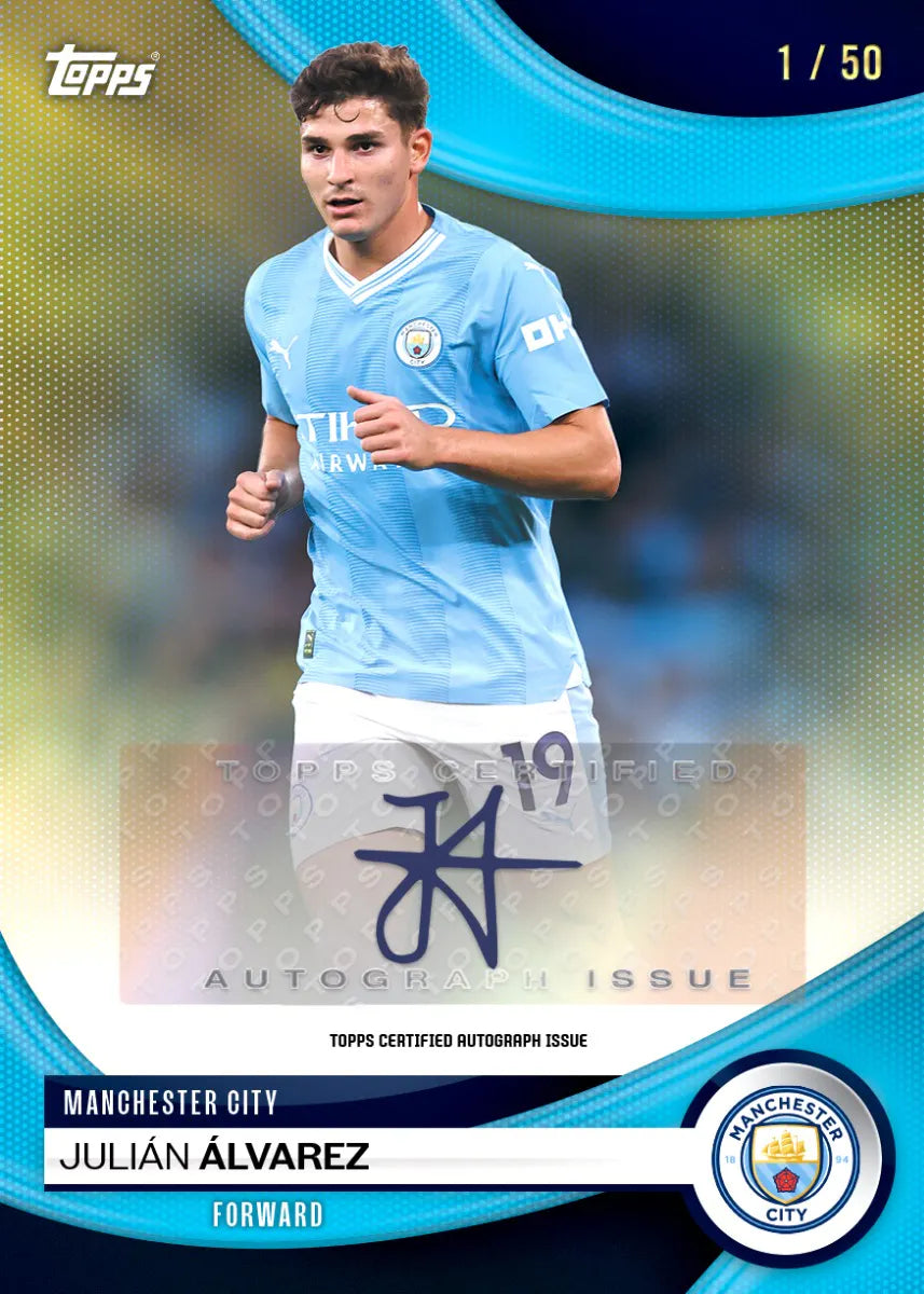 Topps Manchester City Fc Official Team Set 23/24