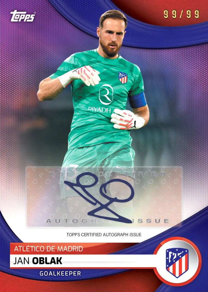 Topps Atlético De Madrid Official Team Set 23/24 Football