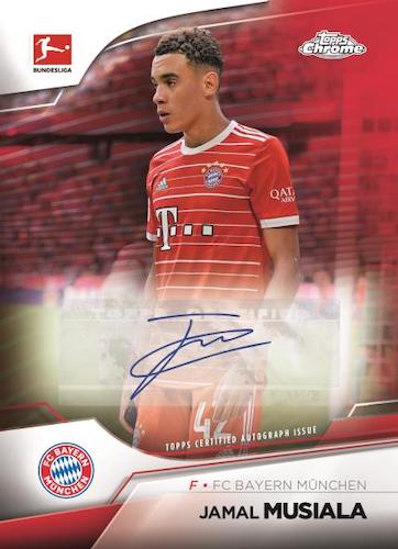 Topps Chrome Bundesliga Soccer Hobby Box 2023