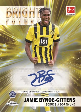 Topps Chrome Bundesliga Soccer Hobby Box 2023