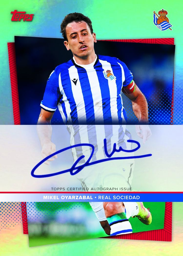 2021/22 Topps Real Sociedad Official Team Set