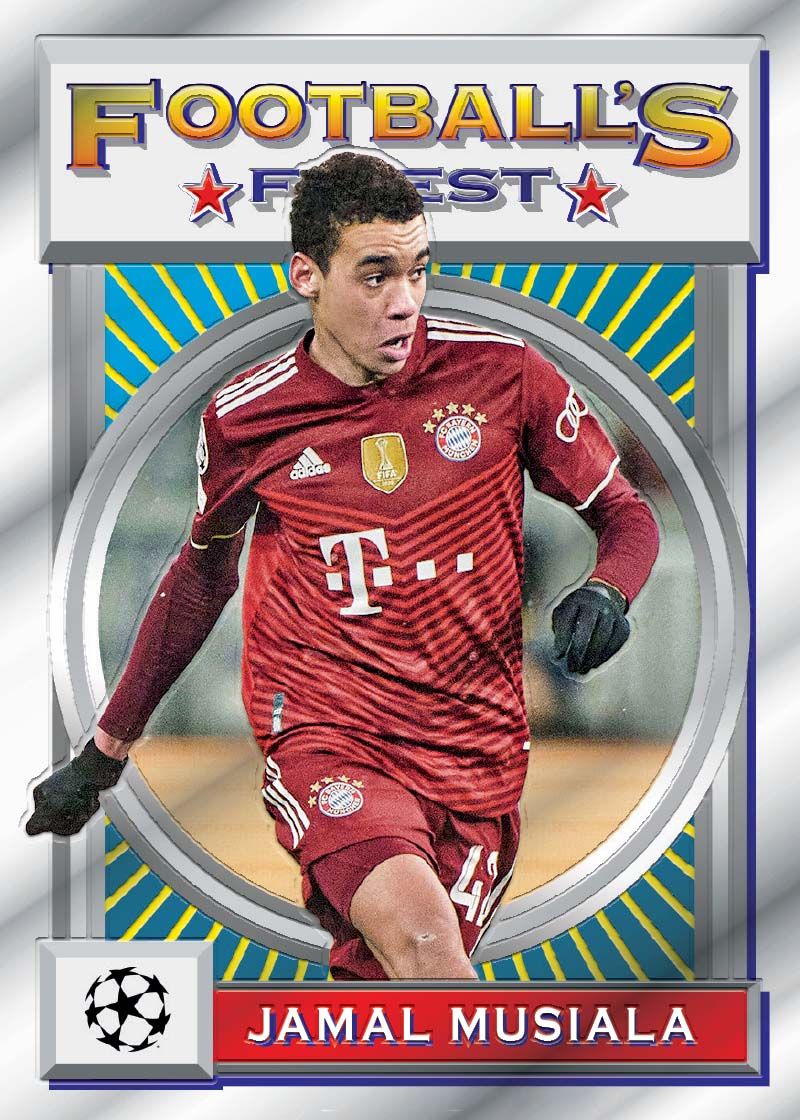 Topps Finest Flashbacks Uefa Champions League 2021-2022 Hobby Box