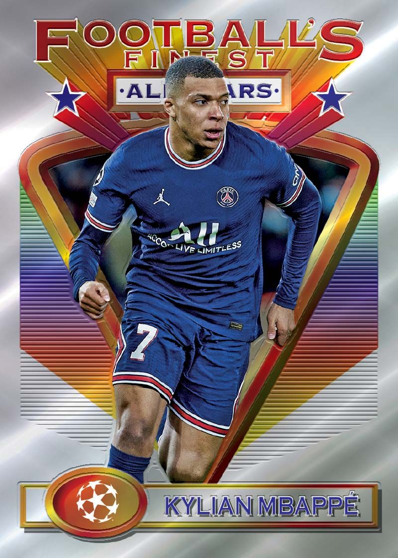 Topps Finest Flashbacks Uefa Champions League 2021-2022 Hobby Box