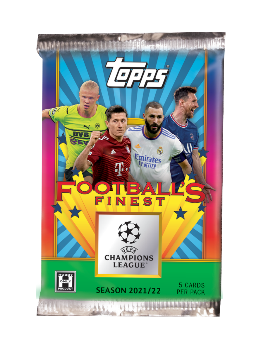 Topps Finest Flashbacks Uefa Champions League 2021-2022 Hobby Box