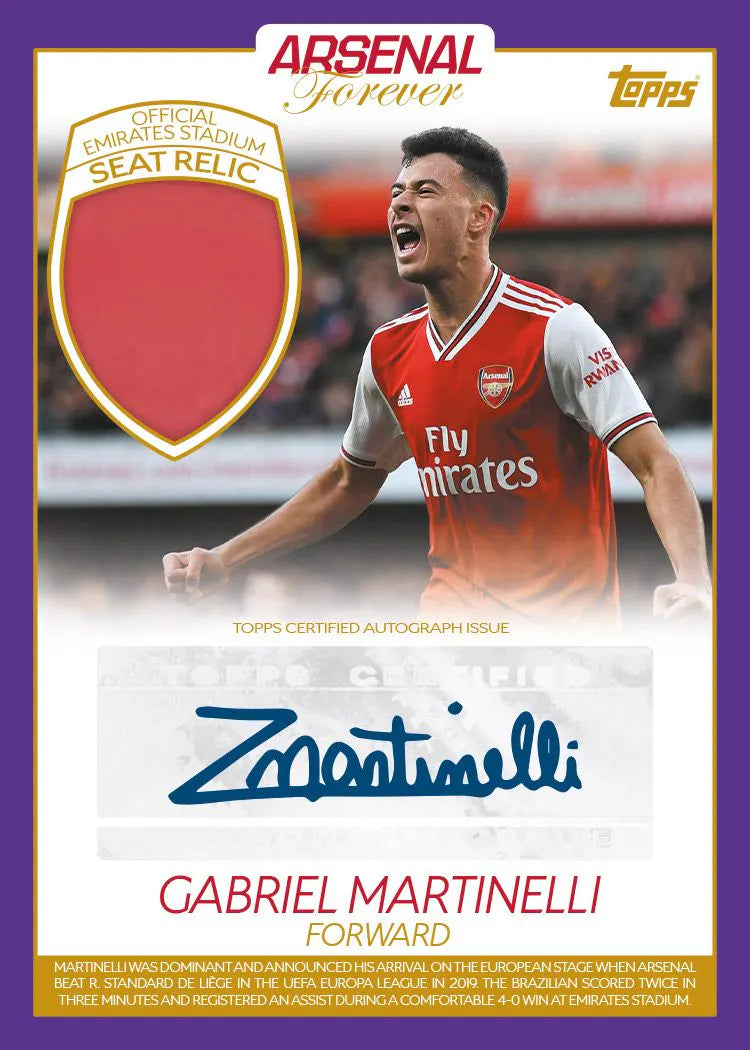 Topps Arsenal Fc Forever 2024 Football