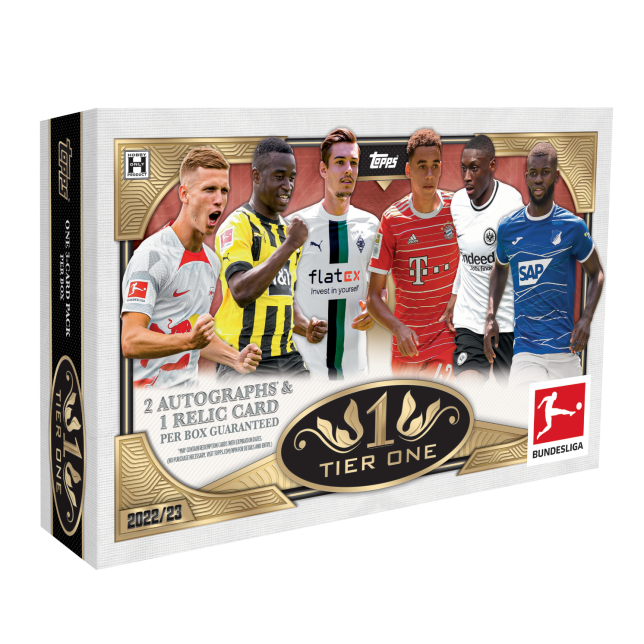 Topps Bundesliga Tier 1 2022/23 Hobby Box