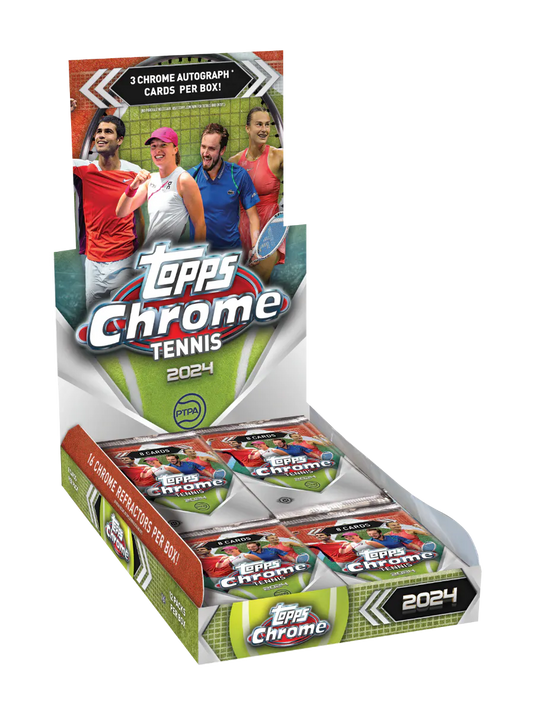 Topps Chrome Tennis Hobby Box 2024