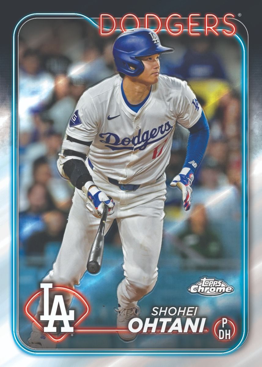 Topps Chrome Baseball 2024 blaster Box