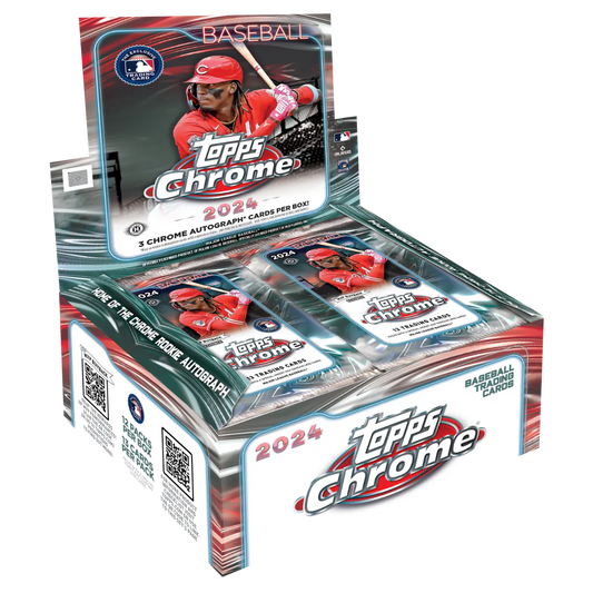 Topps Chrome® Baseball Jumbo Box 2024