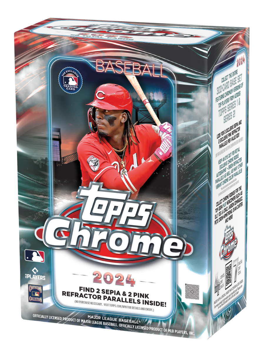 Topps Chrome Baseball 2024 blaster Box