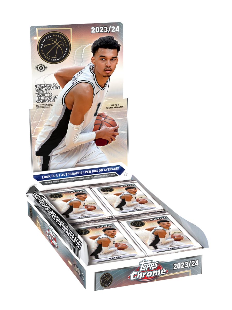 Topps Chrome Basketball NBA Hobby Box 2023-24