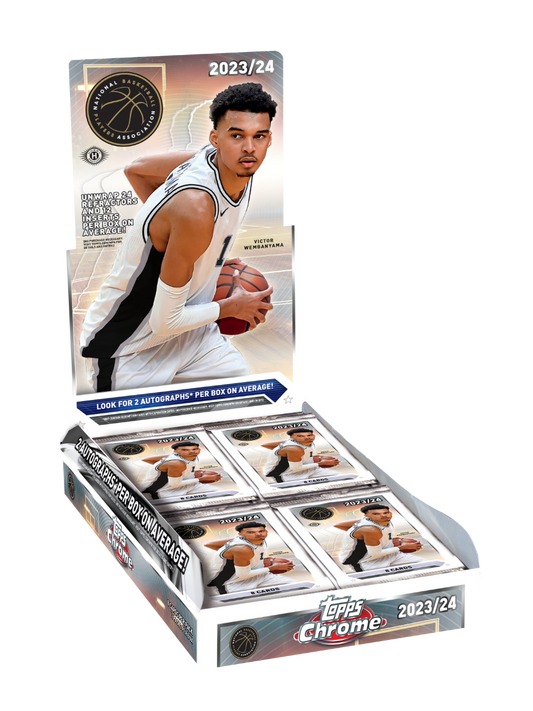 Topps Chrome Basketball NBA Hobby Box 2023-24