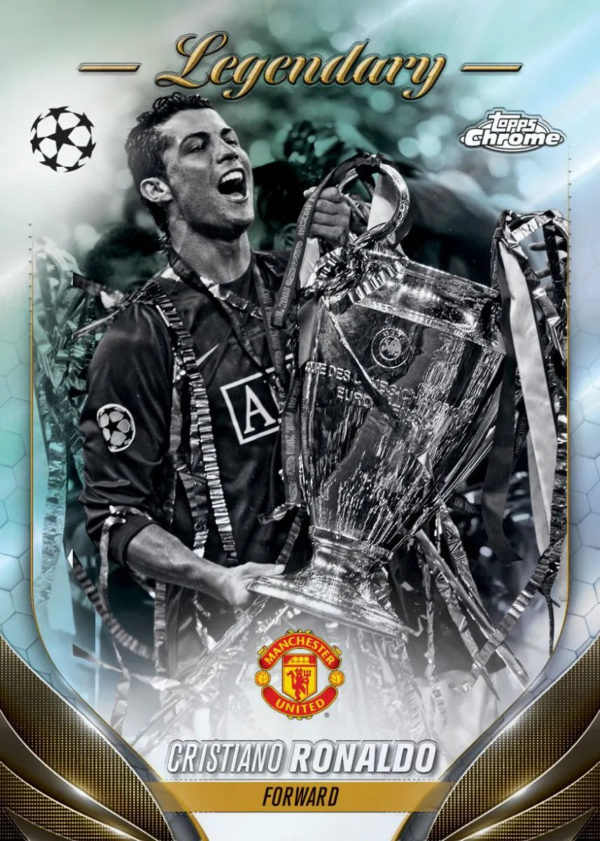 Topps Chrome Uefa Club Competitions - Hobby Box 2023-24 Pre Order Football