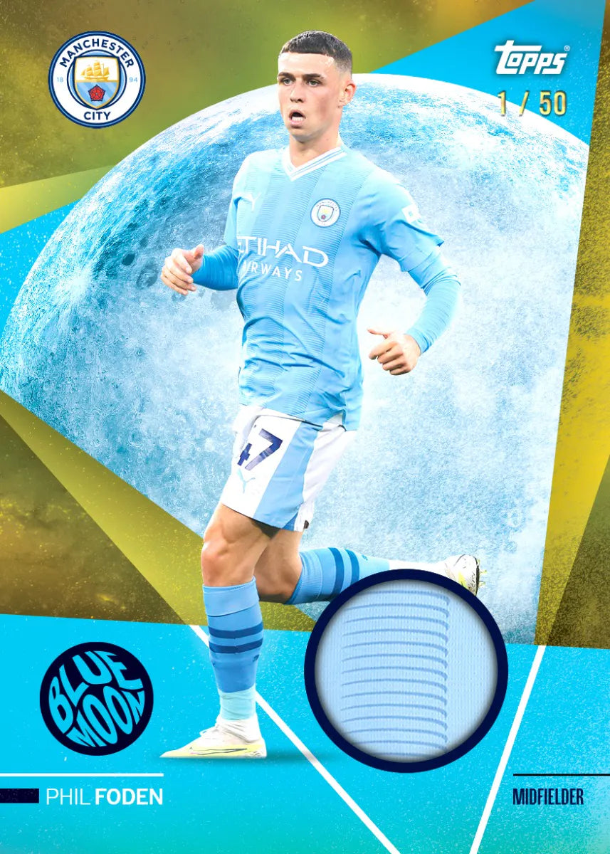 Topps Manchester City Fc Official Team Set 23/24