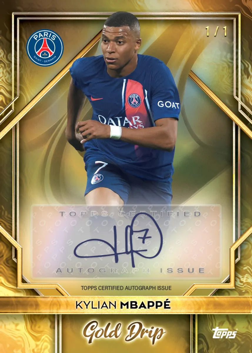 Topps Paris Saint-Germain 2023/24 Team Set Football