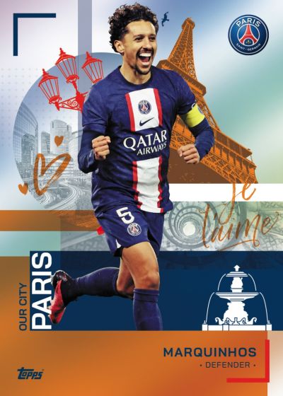 Topps Paris Saint-Germain Team Set 2023 Hobby Box