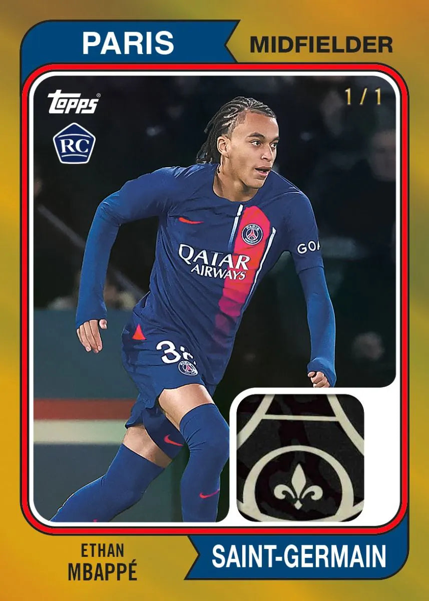 Topps Paris Saint-Germain 2023/24 Team Set Football