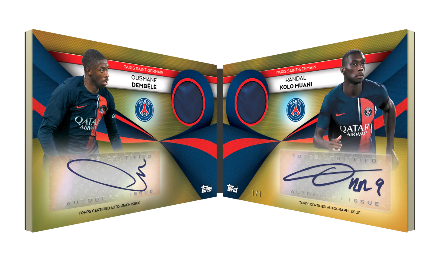 Topps Paris Saint-Germain 2023/24 Team Set Football