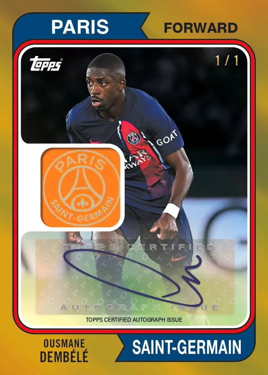 Topps Paris Saint-Germain 2023/24 Team Set Football