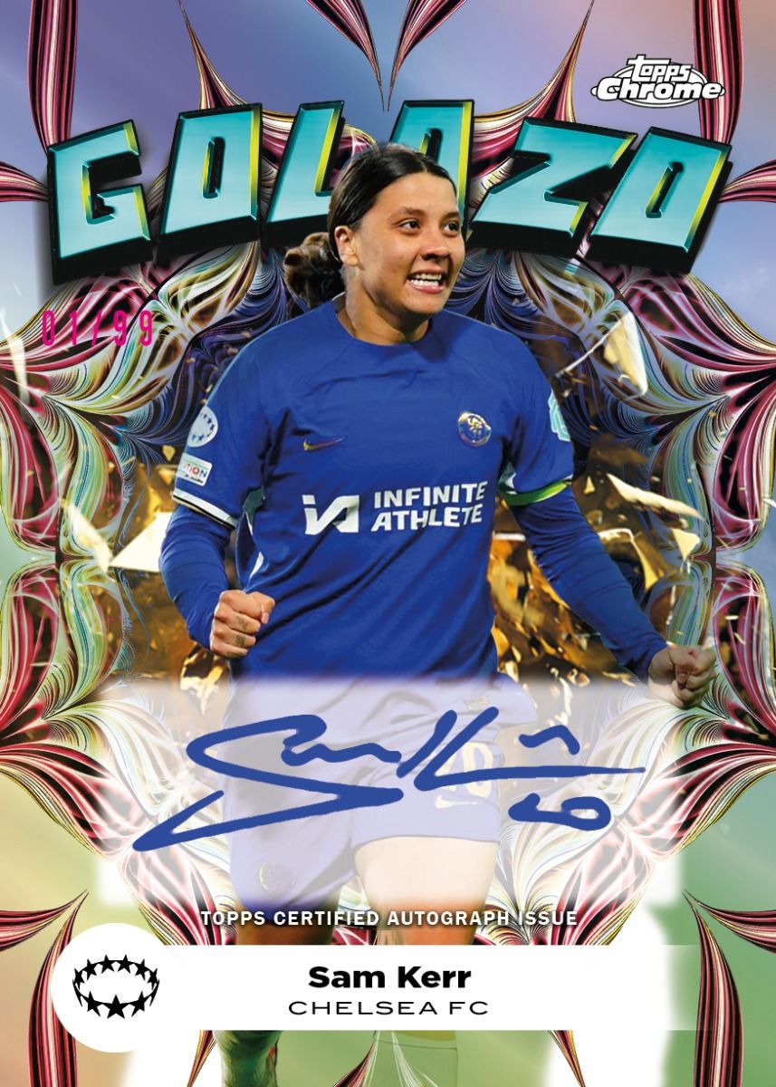 Topps Chrome® UEFA Women's Champions League Hobby Box 2023-24