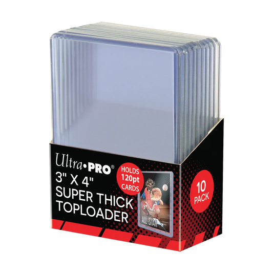 Ultra Pro 120Pt Super Thick Top Loaders (10 Pack)