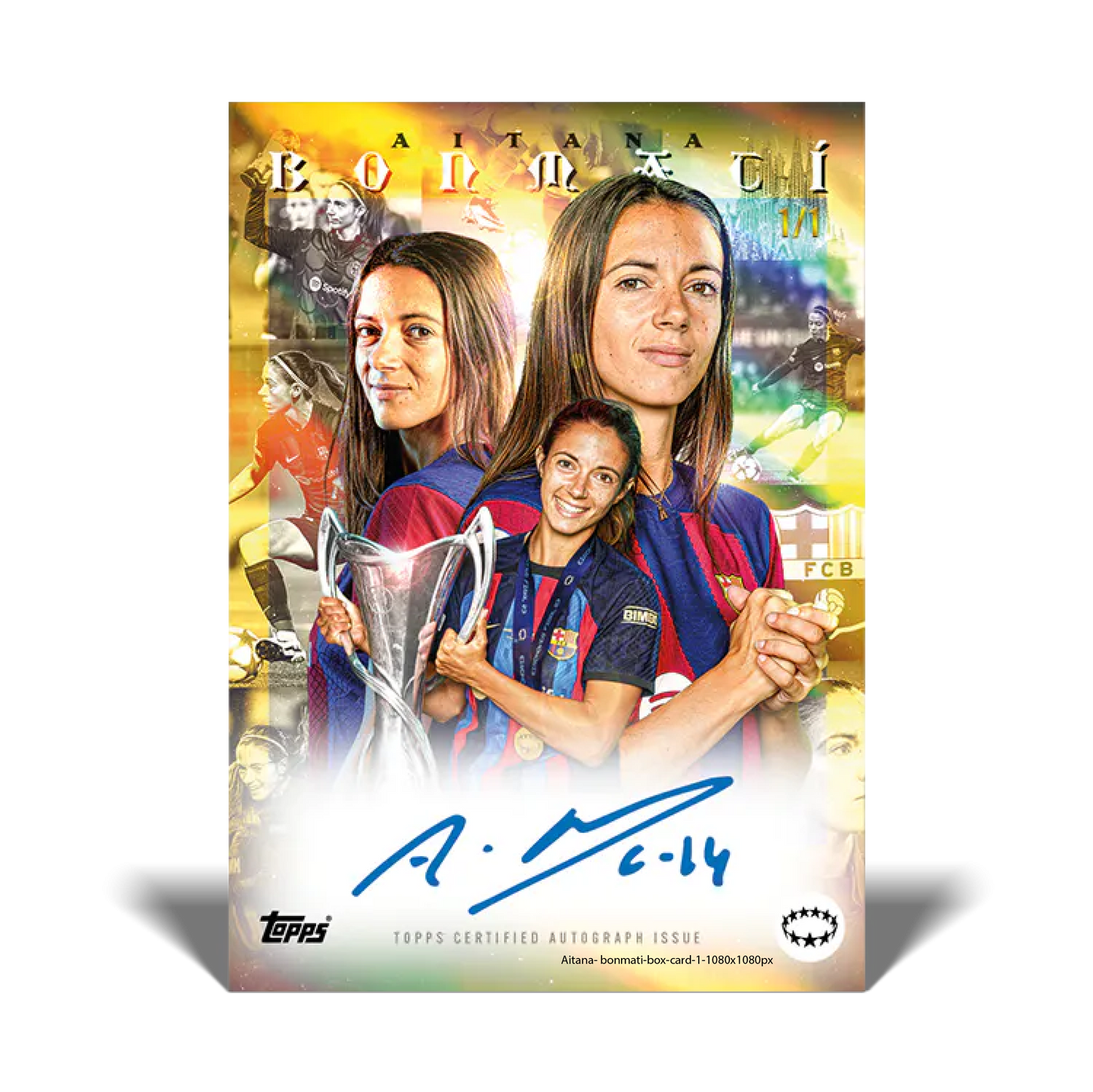 Topps Aitana Bonmatí Curated Set Football