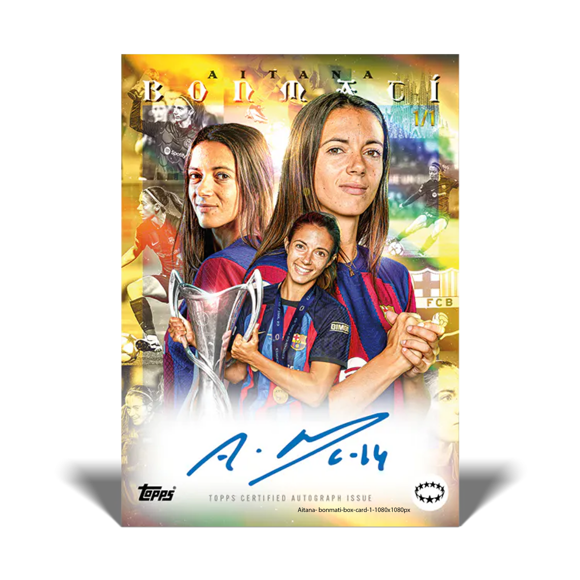 Topps Aitana Bonmatí Curated Set Football