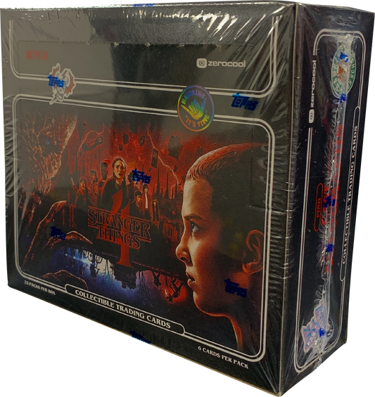 2023 Zerocool Stranger Things Season 4 - Hobby Box