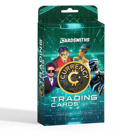 Currency Series 3 Trading Cards Collector Box