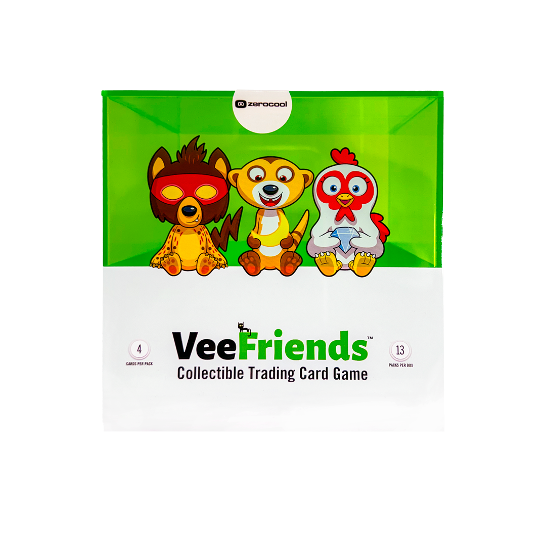 Veefriends Series 2 “Compete And Collect” Trading Cards Box Zerocool Tcg