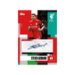 Topps Liverpool FC 2024/25 Team Set