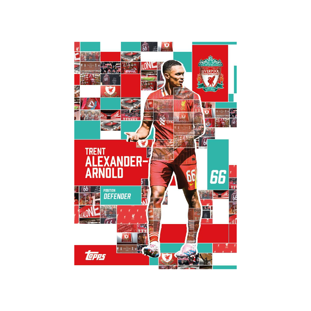 Topps Liverpool FC 2024/25 Team Set