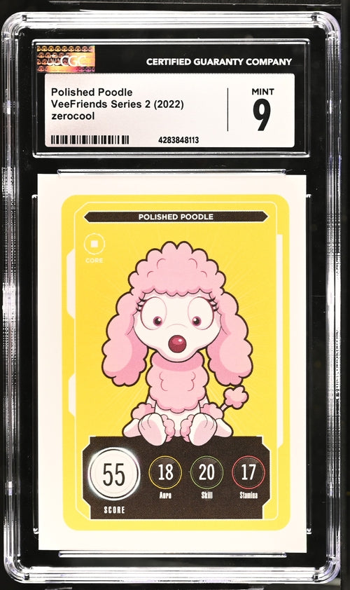 Veefriends Polished Poodle Zerocool Series 2 2022 Cgc9