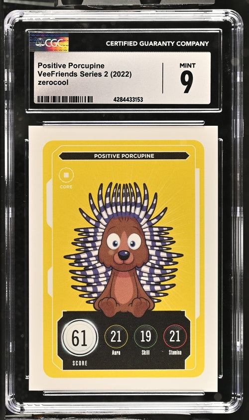 Veefriends Positive Porcupine Zerocool Series 2 2022 Cgc9