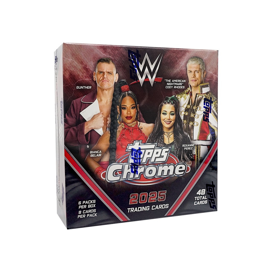 Topps WWE Chrome 2025 Mega Box