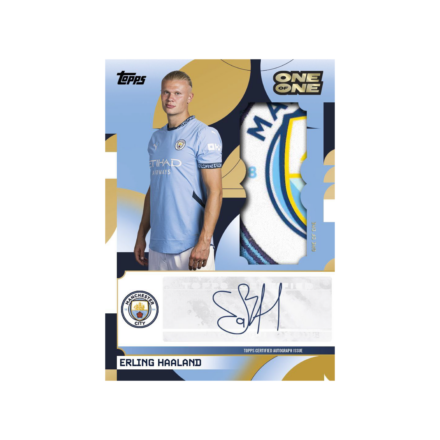 Topps Manchester City Official 2024/25 Team Set