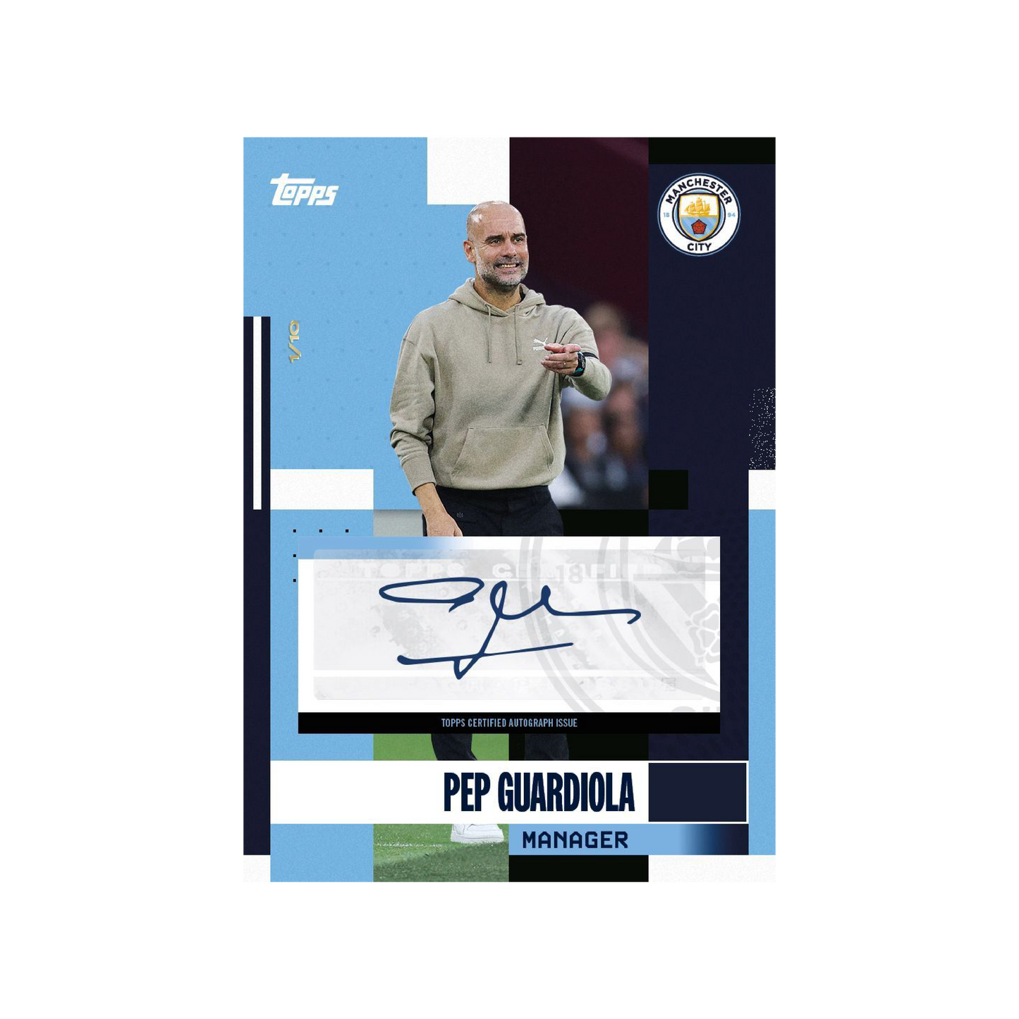 Topps Manchester City Official 2024/25 Team Set