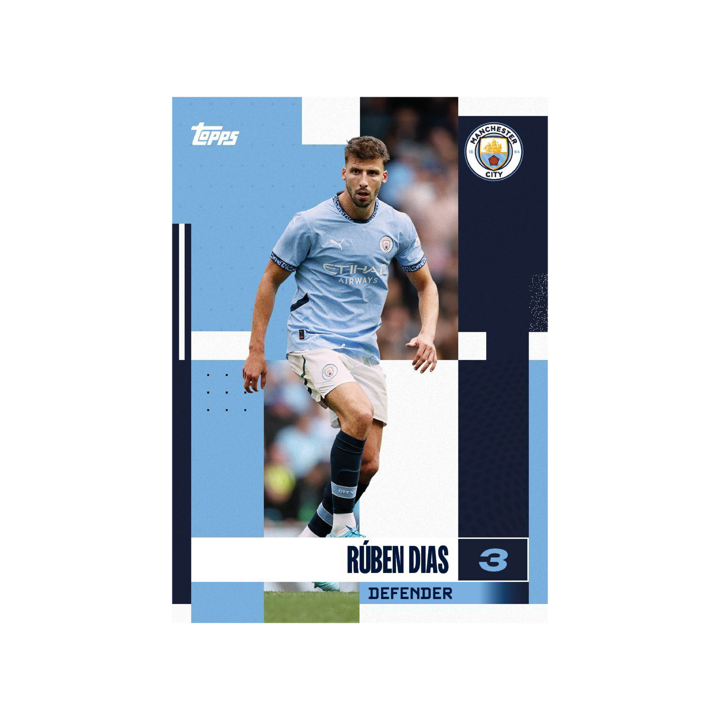 Topps Manchester City Official 2024/25 Team Set