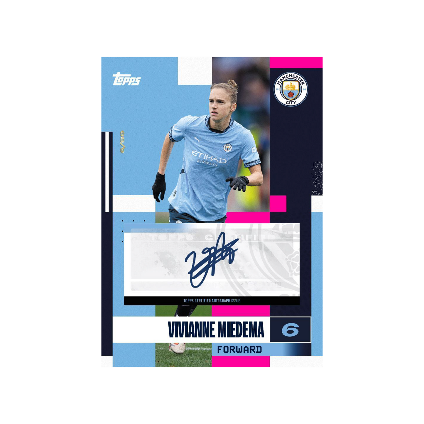 Topps Manchester City Official 2024/25 Team Set