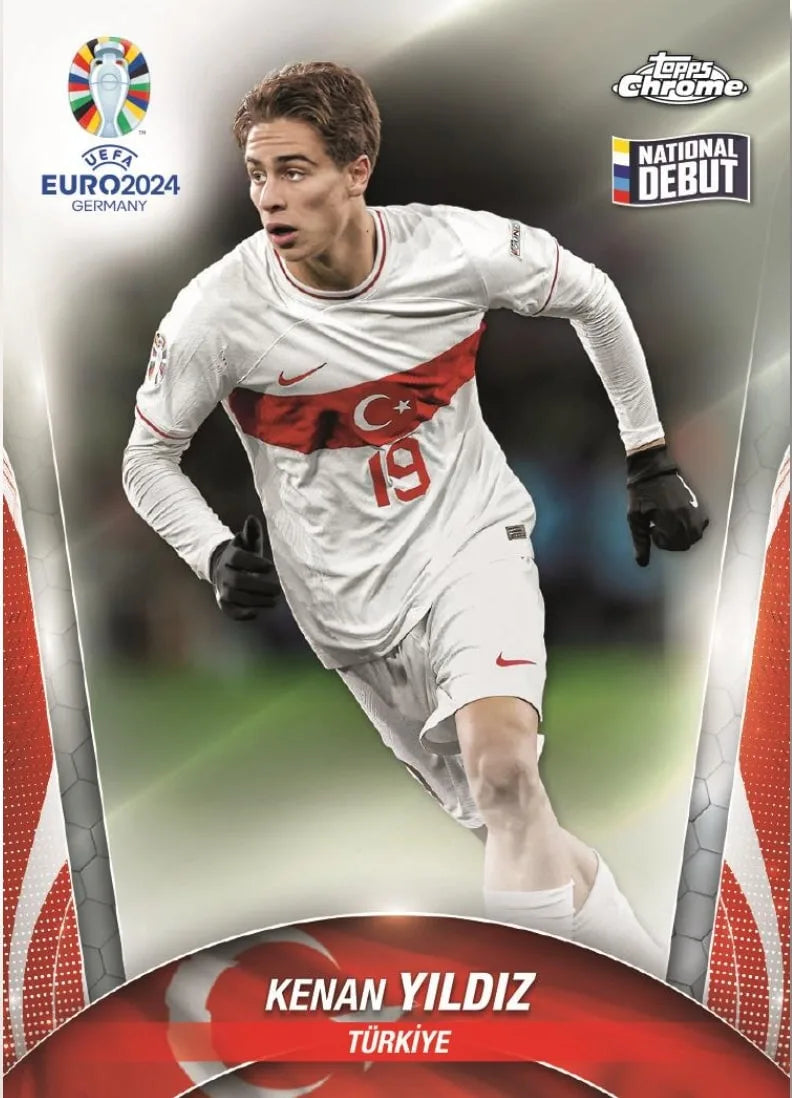 Topps Chrome UEFA Euro Soccer 23/24 Hobby Box