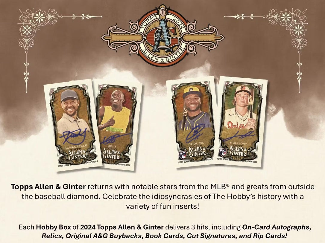 Topps Allen & Ginter Baseball 2024 Value Box