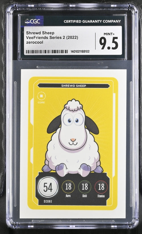 Veefriends Shred Sheep Zerocool Series 2 2022 Cgc9.5