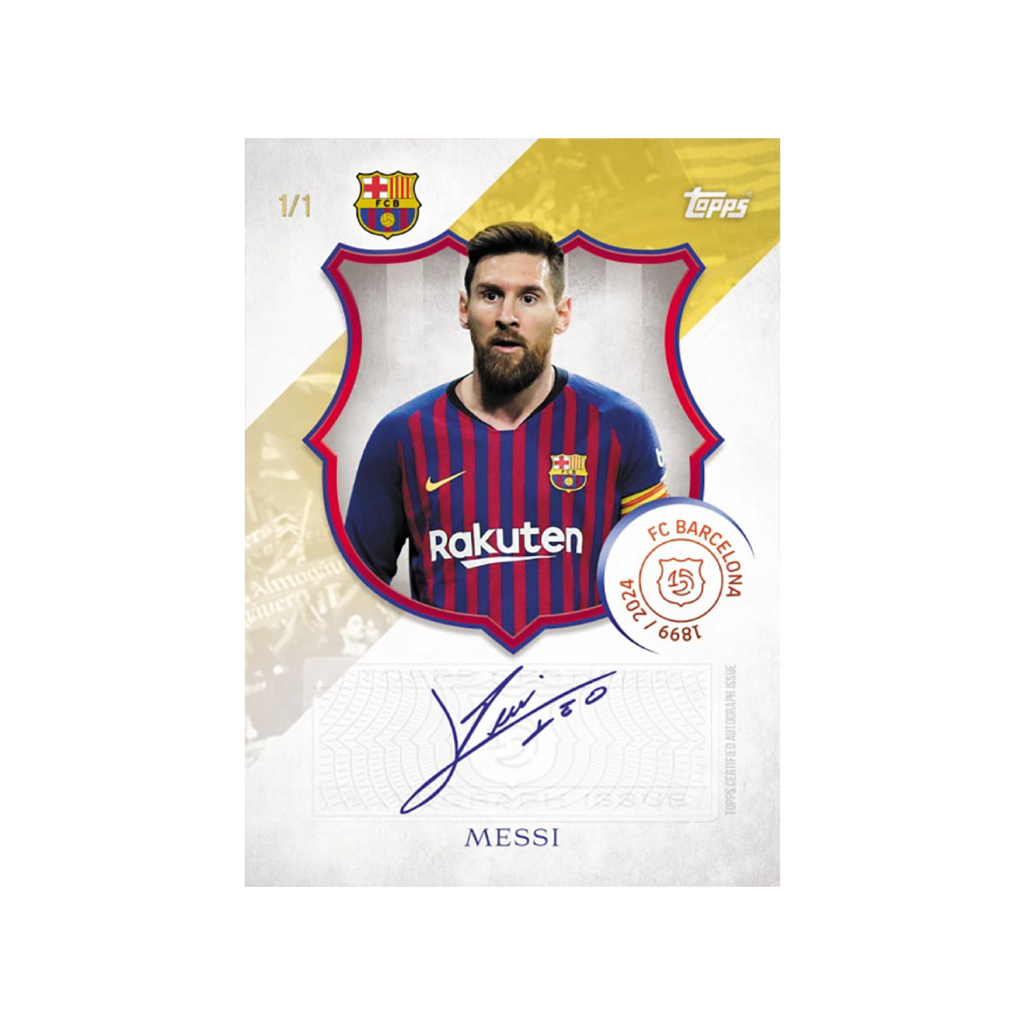 Topps FC Barcelona 125th Anniversary