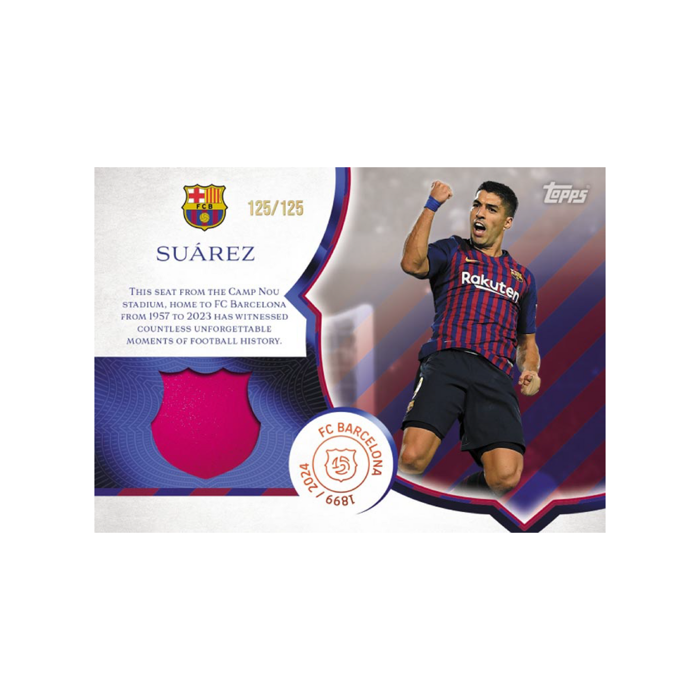 Topps FC Barcelona 125th Anniversary