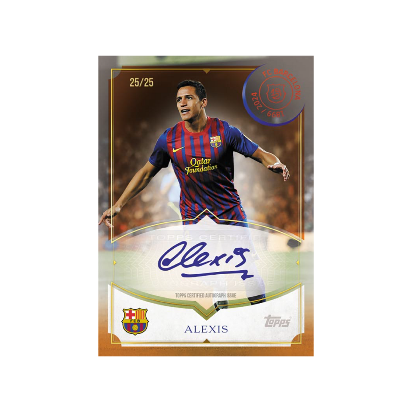 Topps FC Barcelona 125th Anniversary